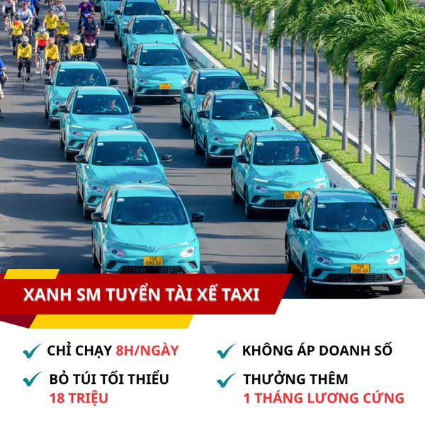 Đăng ký Xanh SM Taxi 2026: Hướng dẫn chi tiết điều kiện, hồ sơ, thu nhập và quy trình mới nhất